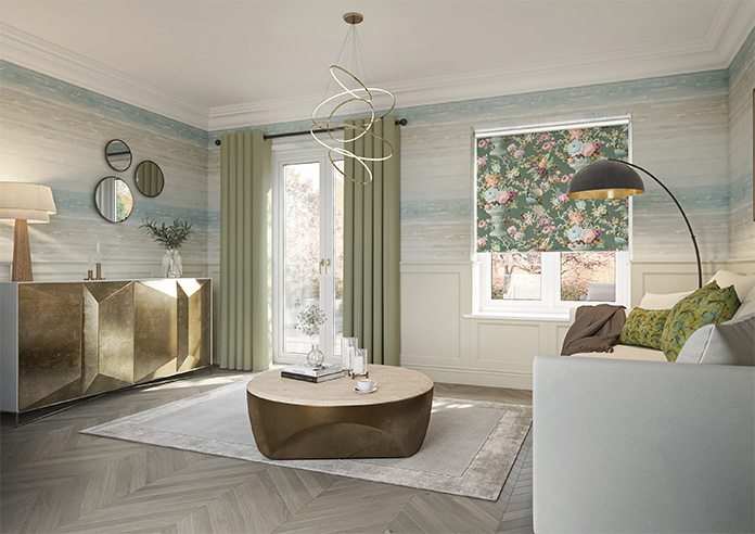 Clarence, Parlour Green - Roller Blind - Image 7